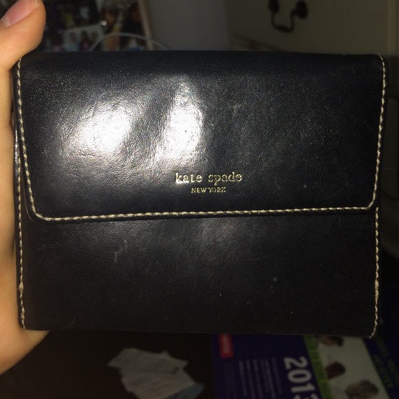 Vintage Kate Spade black wallet