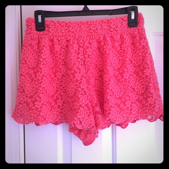 Free People pink shorts