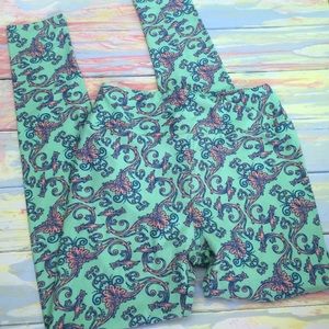 One size Lularoe leggings floral