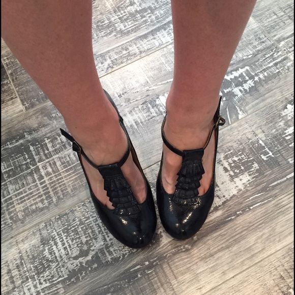 Steve Madden Black Heels Shoes 7.5