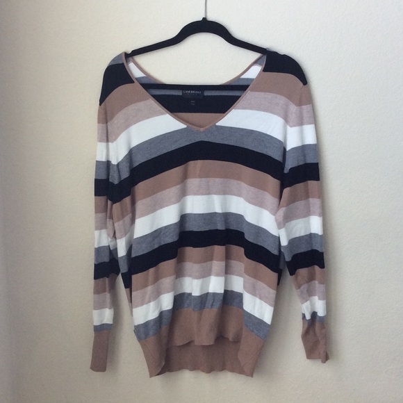 Lane Bryant Sweaters - Lane Bryant striped sweater