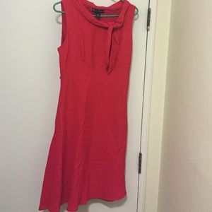 Red Mid Length dress