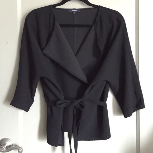 Madewell Crepe Kimono Jacket SZ M