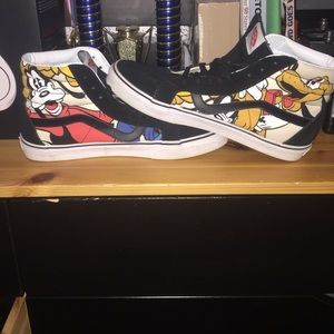 Disney high top vans