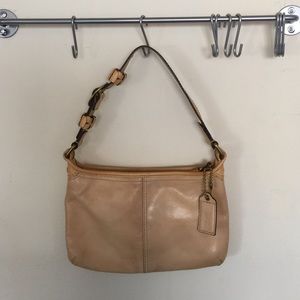 Coach tan purse