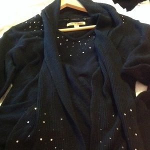 Black & Silver Charming Sweater