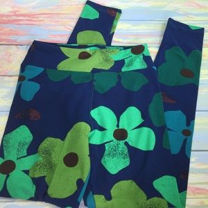 One size Lularoe leggings flowers