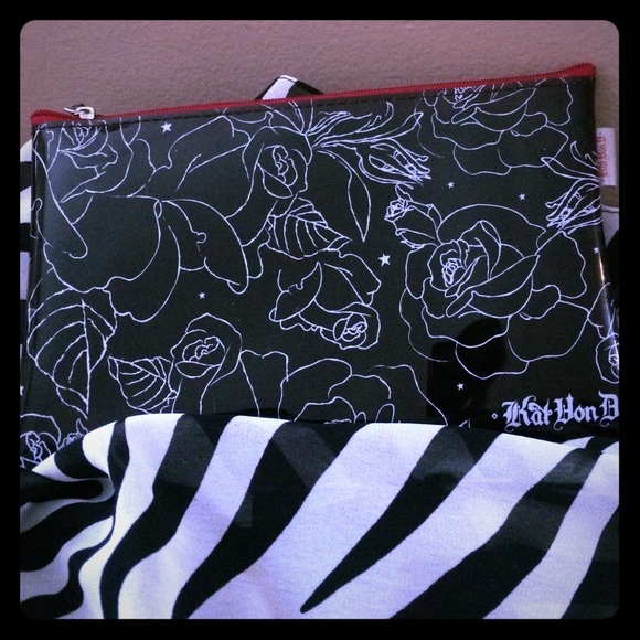 Kat Von D makeup bag