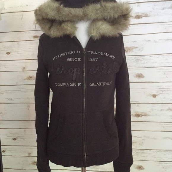 Aeropostale fur coat