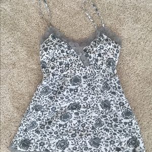 SOLD: Charlotte Russe Lacy Floral Top