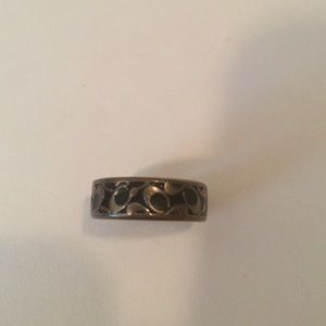 Black Coach ring