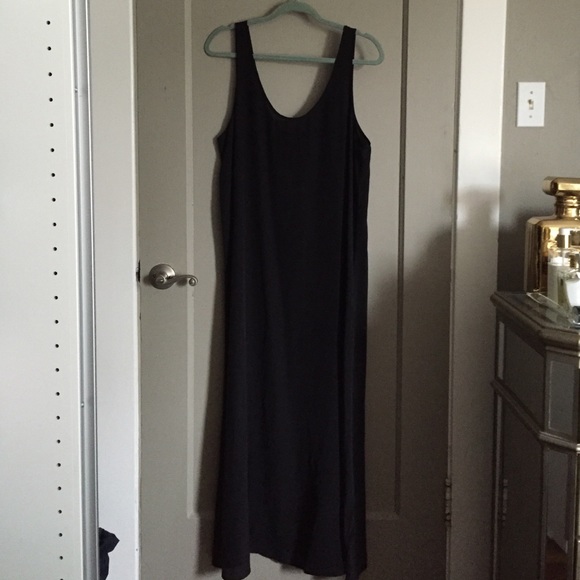 J.Crew silk maxi dress SZ L