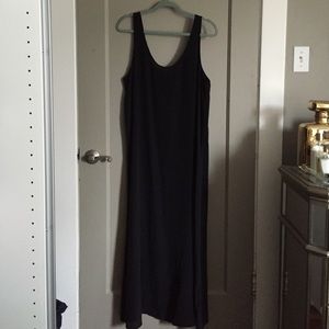 J.Crew silk maxi dress SZ L