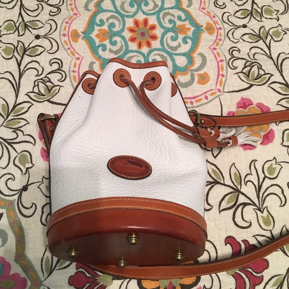 Authentic Dooney & Bourke drawstring bucket purse
