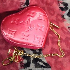Pink Heart  Coin Purse