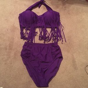 Large high waisted bikini, brand new never worn.