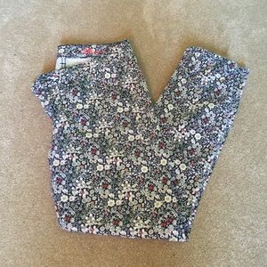 J.crew toothpick pants.