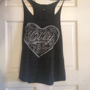 Gray Obey tank top