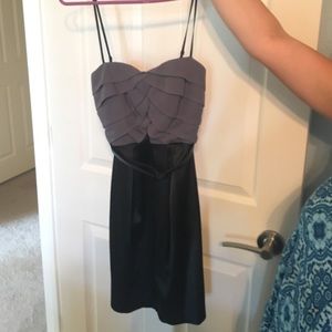 Adorable casual gray/ black dress