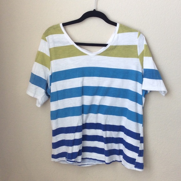 Lane Bryant Striped Tshirt
