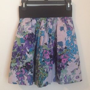 Necessary Objects print skirt