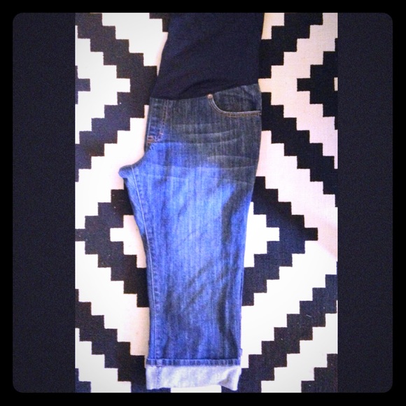 Maternity Capri Jeans