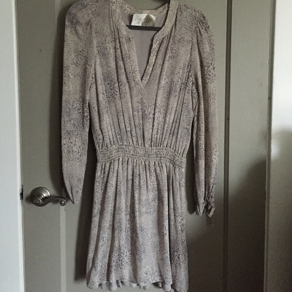 Rory Beca Silk smock waist dress SZ M