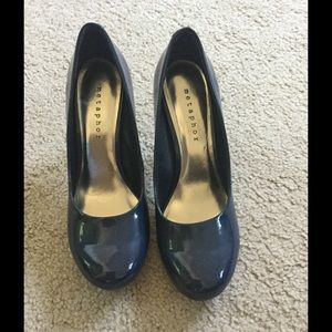 Blue Methaphor Heels