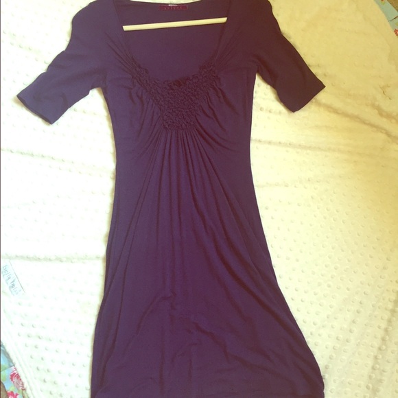 Velvet by Graham and Spencer Violet cotton dress