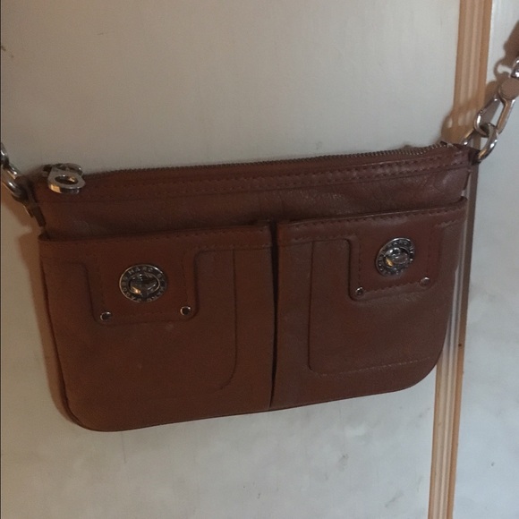 Marc Jacobs tan crossbody bag