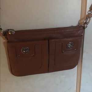 Marc Jacobs tan crossbody bag