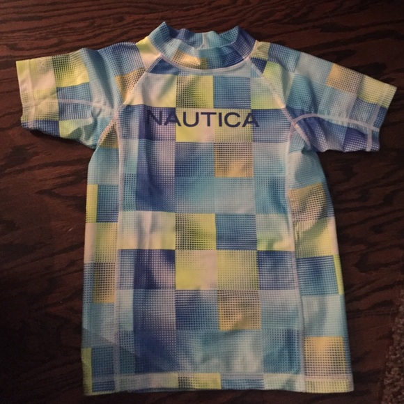 Boys Nautica swim shirt