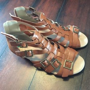 Brown sandals