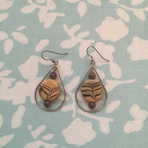 Custom made dangle earrings