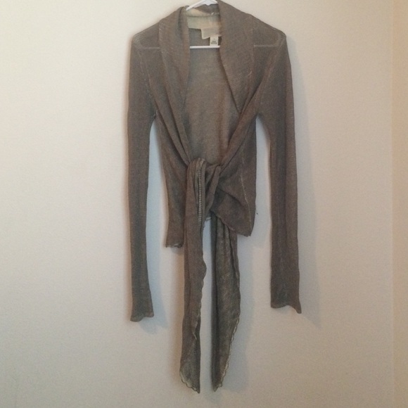 Ya-Ya tie front sweater