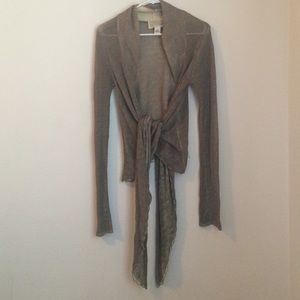 Ya-Ya tie front sweater