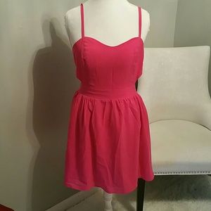 Forever 21 knee length dress with side cutout!