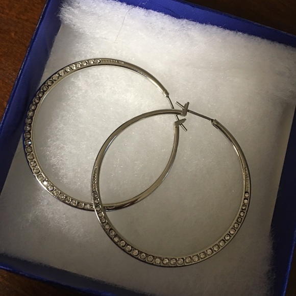 Authentic Michael Kors Sterling Silver Earrings