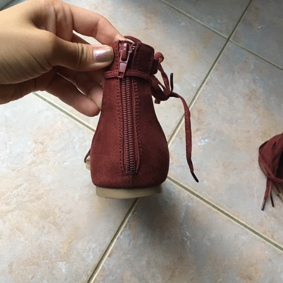 Forever21 Lace up Gladiator Sandals - Picture 2 of 4