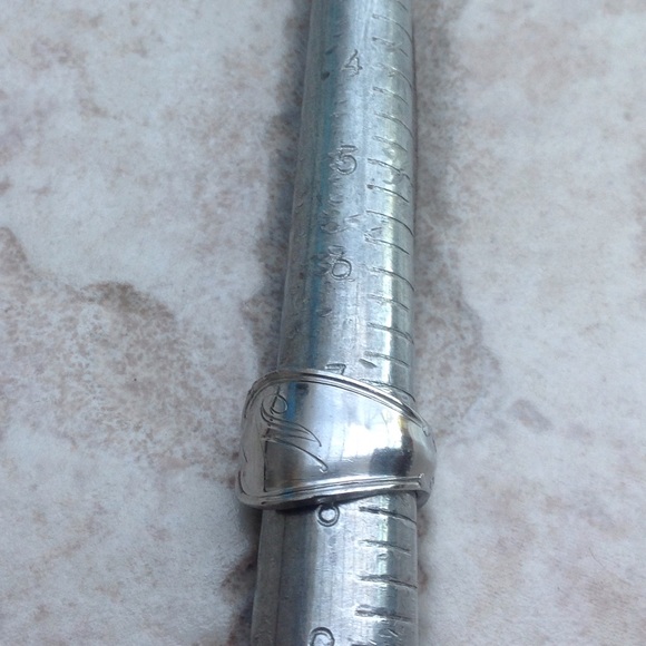 Spoon monogrammed ring - Picture 7 of 7