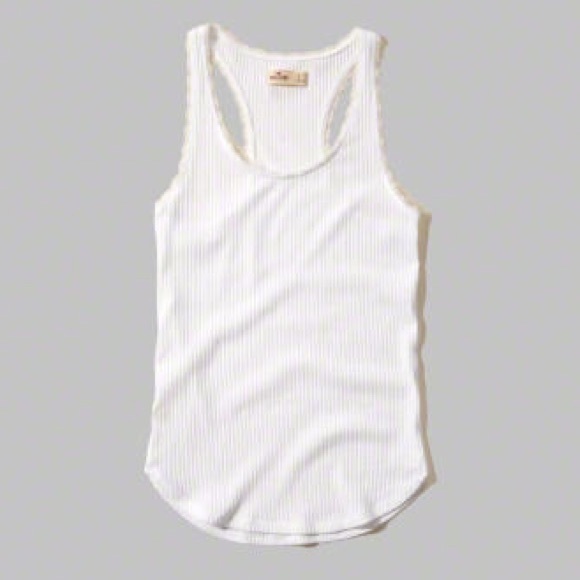 Must-have lace trim tank from Hollister