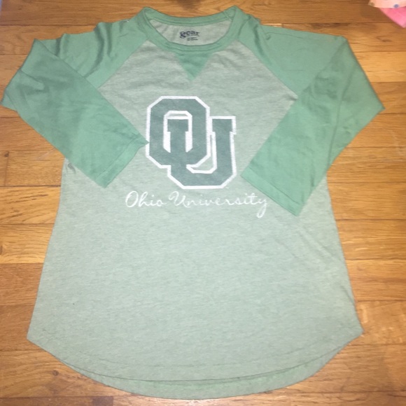 Ohio University baseball tee