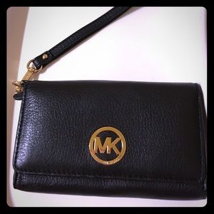 Michael Coors wallet with cell phone pocket