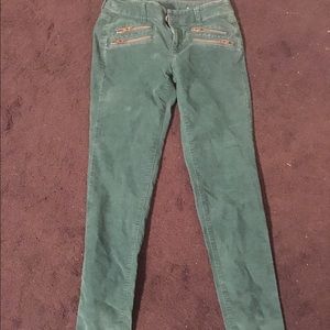 Cute green corduroys
