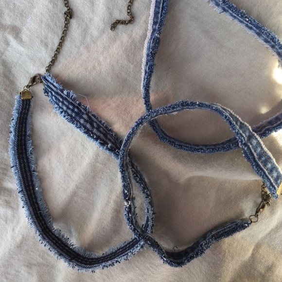 Denim chokers - Picture 2 of 2