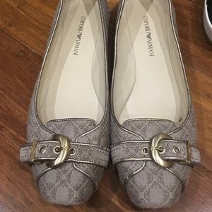 Emporia Armani brown flats