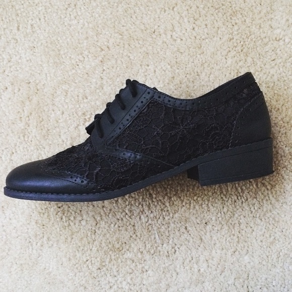 H&M Shoes - Divided black lace shoes H&M Shoes - Divided black lace shoes