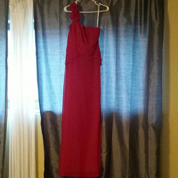 Red dress