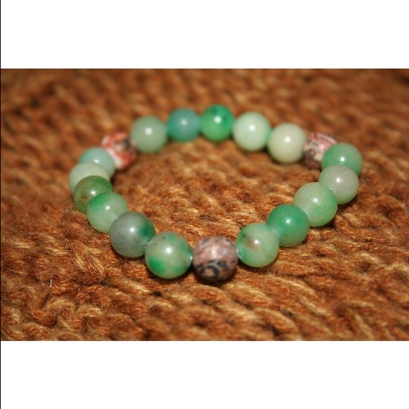 Handmade Boho Bead Bracelet - Picture 2 of 4