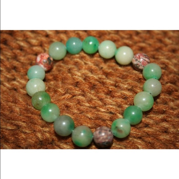 Handmade Boho Bead Bracelet - Picture 3 of 4